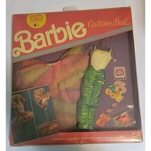 Vintage 1990 Mattel Barbie “Costume Ball Fashions-Mermaid” #7766 *NIP*